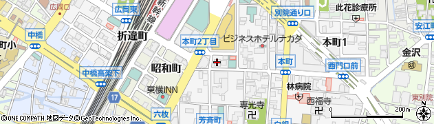 能力開発センター　金沢本校周辺の地図
