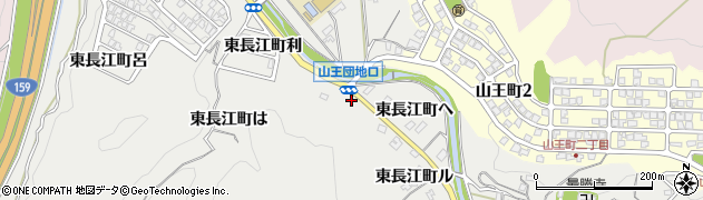 石川県金沢市東長江町へ周辺の地図