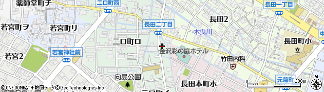 中部資材株式会社　金沢出張所周辺の地図