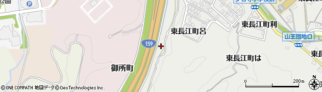石川県金沢市東長江町ろ周辺の地図