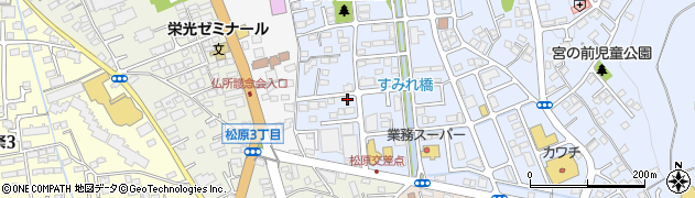 栃木県宇都宮市戸祭町2114周辺の地図
