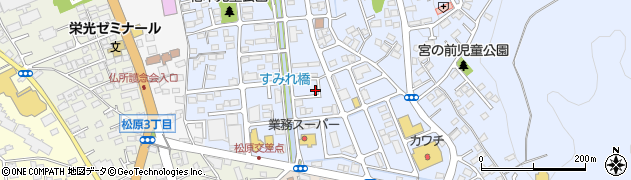 栃木県宇都宮市戸祭町3037周辺の地図