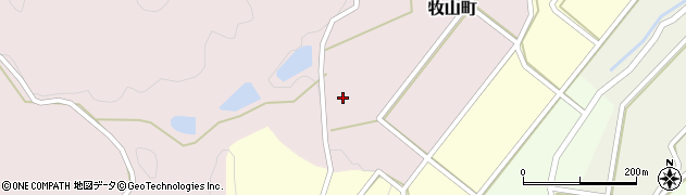 石川県金沢市牧山町リ周辺の地図
