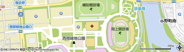 石川県産業展示館　１号館周辺の地図