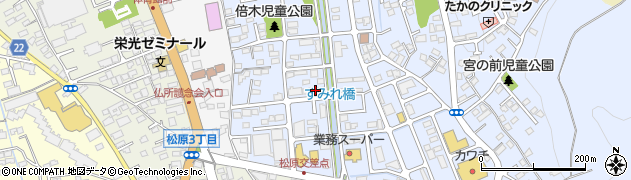 栃木県宇都宮市戸祭町2181周辺の地図