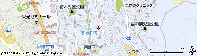 栃木県宇都宮市戸祭町3039周辺の地図