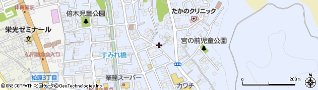 栃木県宇都宮市戸祭町2771周辺の地図