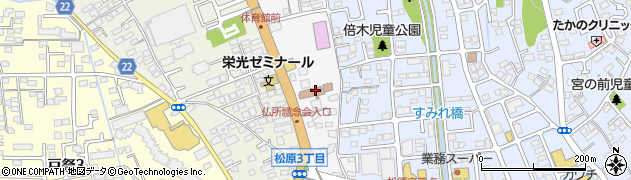 中央労働金庫　栃木地区本部周辺の地図