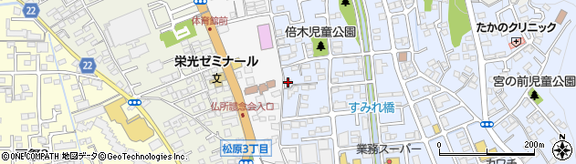 栃木県宇都宮市戸祭町2120周辺の地図