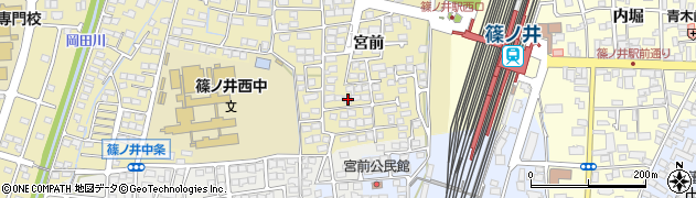 長野県長野市篠ノ井布施五明宮前372周辺の地図