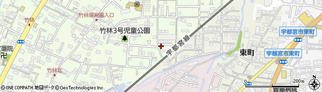 竹林4号児童公園周辺の地図