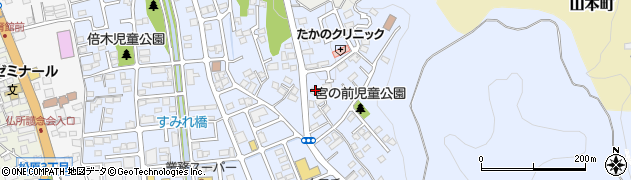 栃木県宇都宮市戸祭町2766周辺の地図