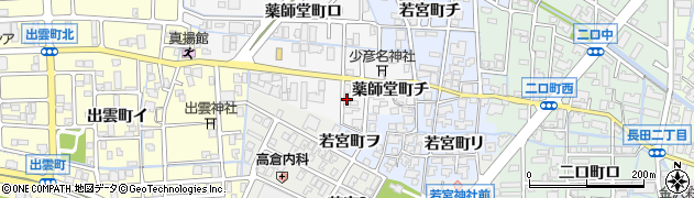 石川県金沢市薬師堂町イ49周辺の地図