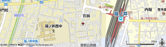 長野県長野市篠ノ井布施五明宮前332周辺の地図