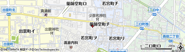 石川県金沢市薬師堂町イ41周辺の地図