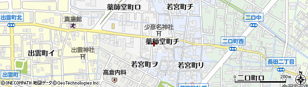 石川県金沢市薬師堂町イ42周辺の地図