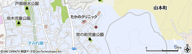 栃木県宇都宮市戸祭町2752周辺の地図
