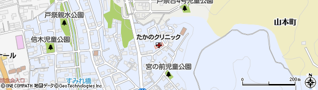 栃木県宇都宮市戸祭町2762周辺の地図