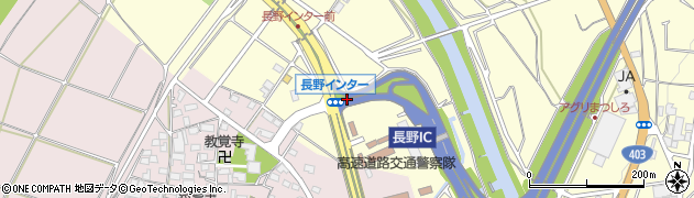 長野ＩＣ周辺の地図