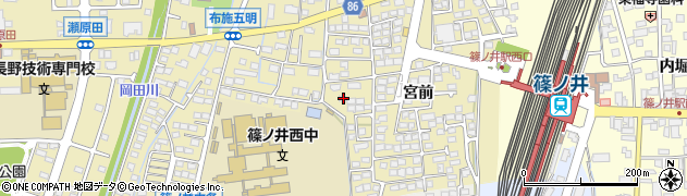 長野県長野市篠ノ井布施五明317周辺の地図