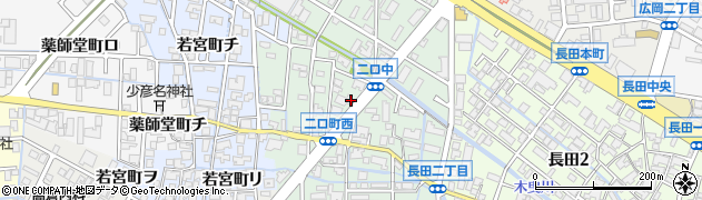 石川県金沢市二口町（ハ）周辺の地図
