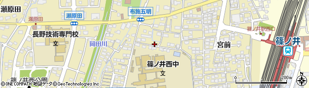 長野県長野市篠ノ井布施五明406周辺の地図