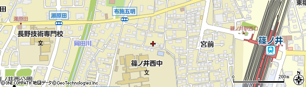 長野県長野市篠ノ井布施五明391周辺の地図