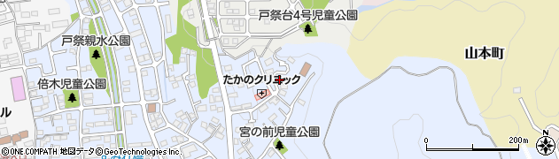 栃木県宇都宮市戸祭町2758周辺の地図