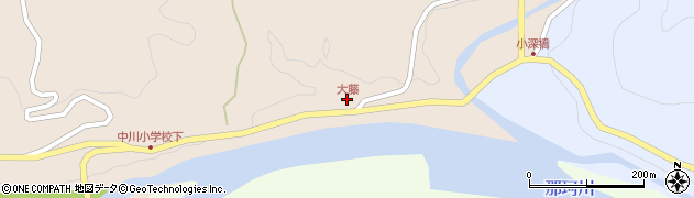 大藤周辺の地図