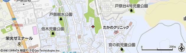 栃木県宇都宮市戸祭町2778周辺の地図