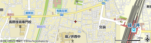 長野県長野市篠ノ井布施五明392周辺の地図