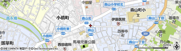 カーブス金沢元町周辺の地図