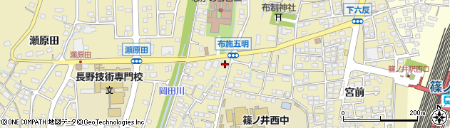 長野県長野市篠ノ井布施五明399周辺の地図