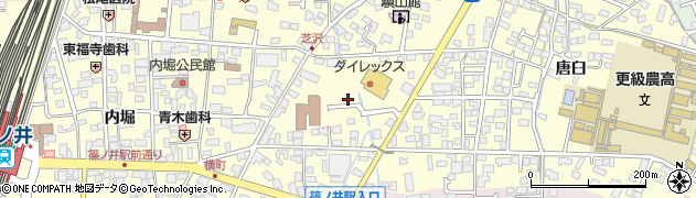 長野県長野市篠ノ井布施高田（芝沢）周辺の地図
