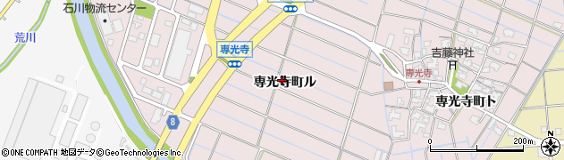 石川県金沢市専光寺町ル周辺の地図