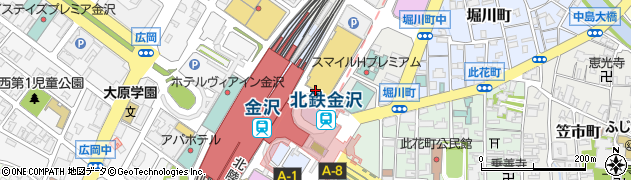 石川県金沢市木の新保７番丁周辺の地図