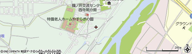 長野県長野市篠ノ井杵淵225周辺の地図