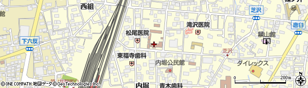 長野県長野市篠ノ井布施高田周辺の地図