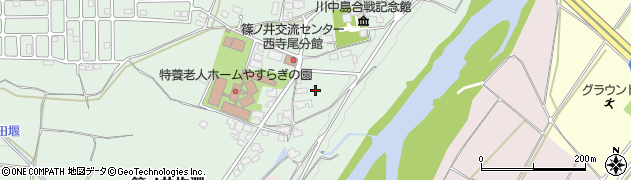 長野県長野市篠ノ井杵淵中村周辺の地図