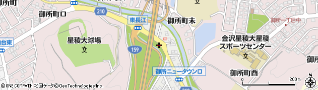 石川県金沢市東長江町（い）周辺の地図