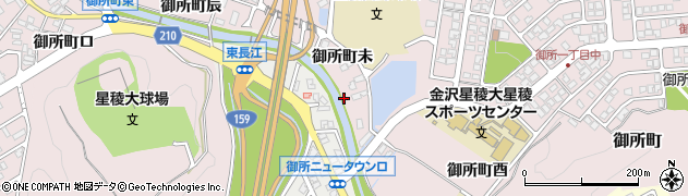石川県金沢市御所町（未）周辺の地図