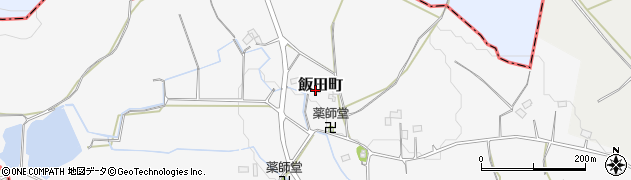栃木県宇都宮市飯田町1345周辺の地図