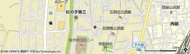 長野県長野市篠ノ井布施五明202周辺の地図