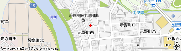 株式会社ヰセキ関西中部　レンタル金沢西周辺の地図