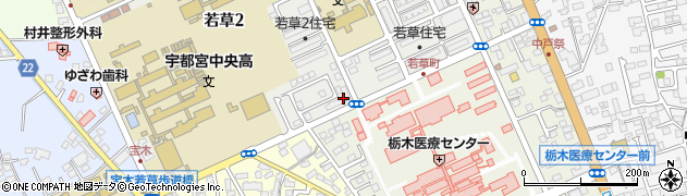関東交通株式会社　本社周辺の地図