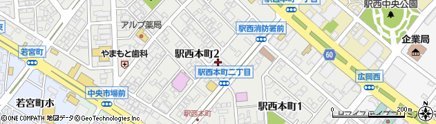 石川県金沢市駅西本町周辺の地図