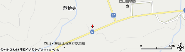 富山県中新川郡立山町芦峅寺105周辺の地図