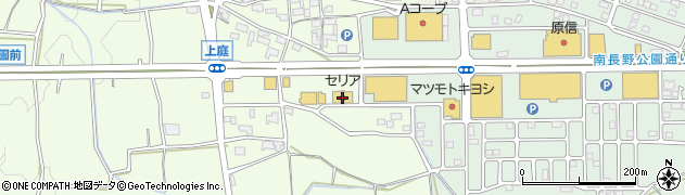 セリア長野インター店周辺の地図