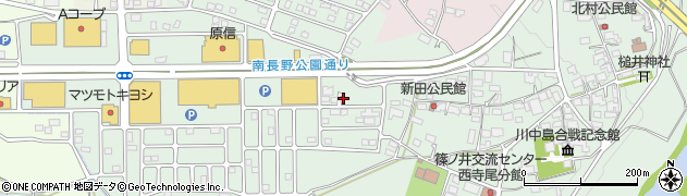 長野県長野市篠ノ井杵淵1634周辺の地図