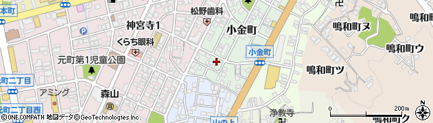 二葉鍼灸療院周辺の地図